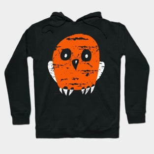 Cute Orange Owl. Happy Halloween! Hoodie